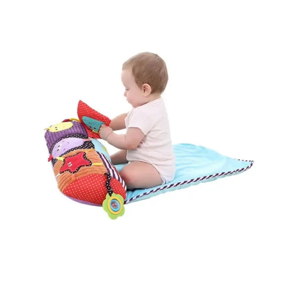 Rodillo de estimulación con tapete acolchado