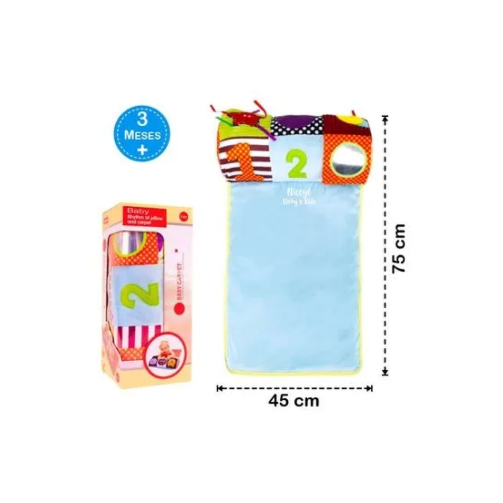 Rodillo de estimulación con tapete acolchado