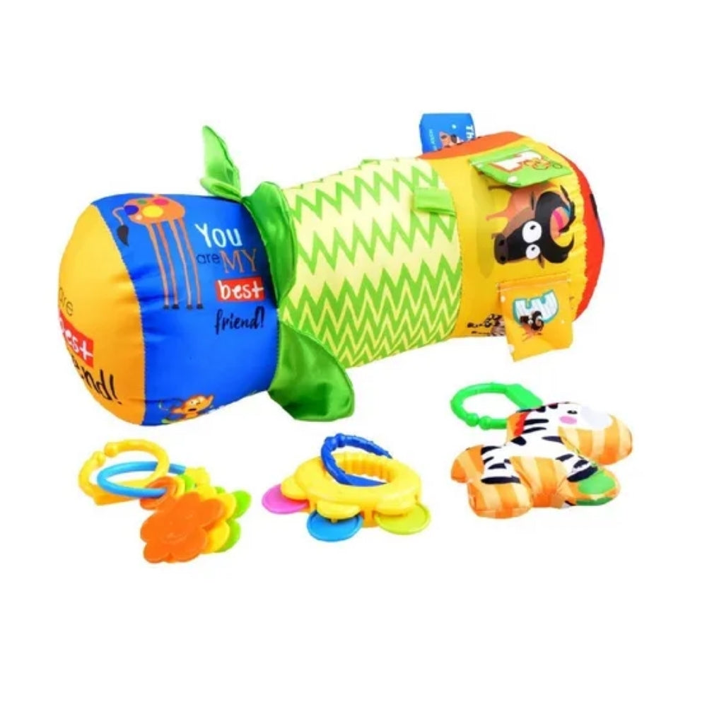 Rodillo de estimulación con sonajeros