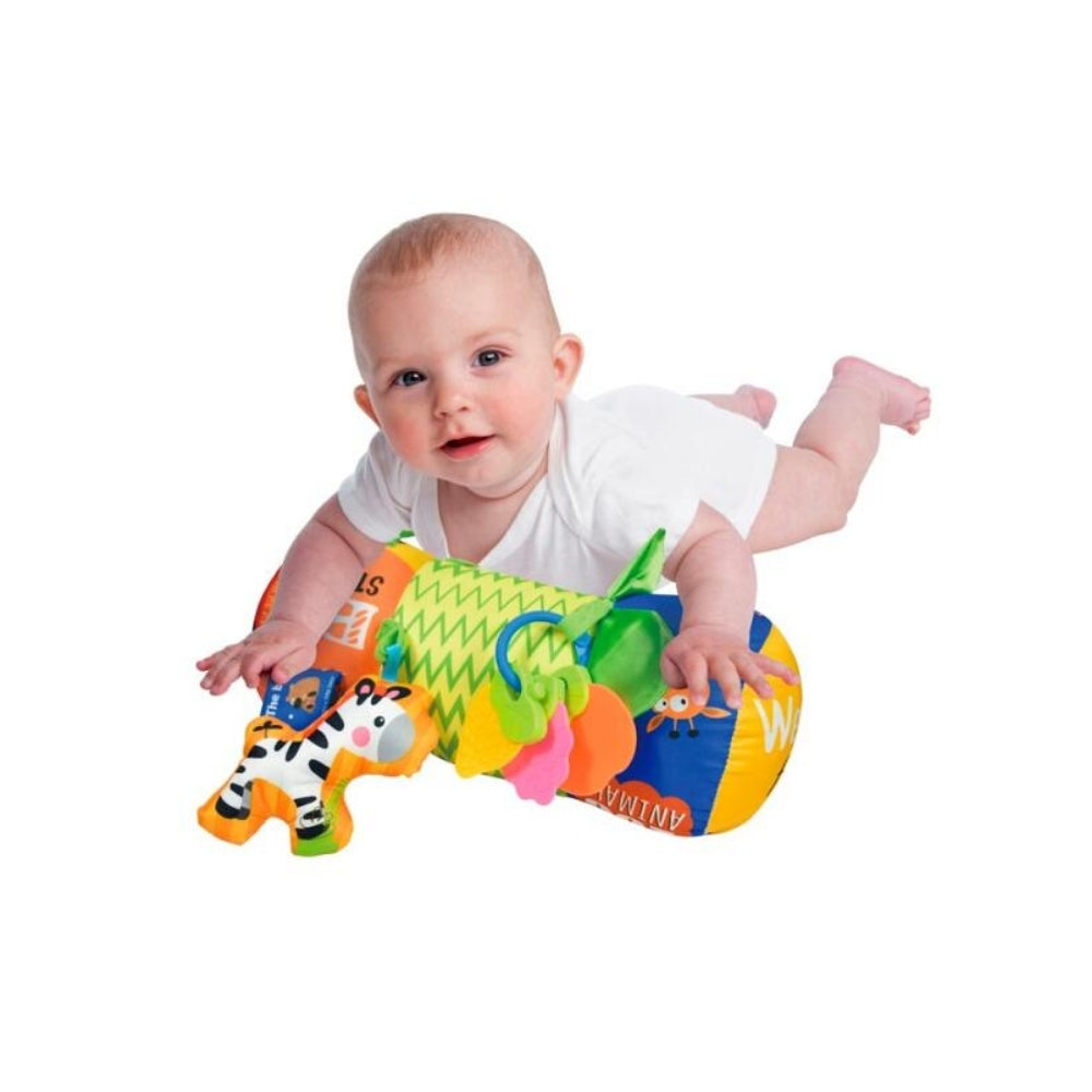 Rodillo de estimulación con sonajeros