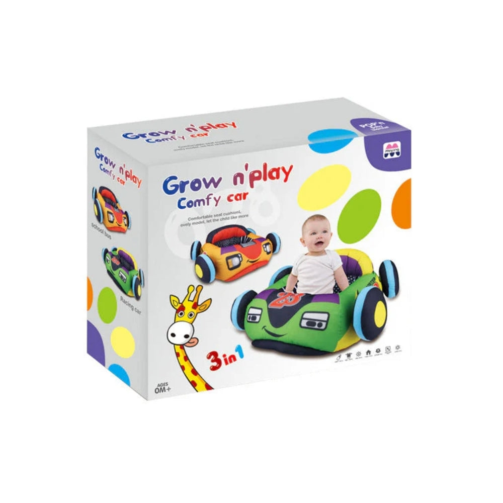 Asiento posicionador carrito amarillo