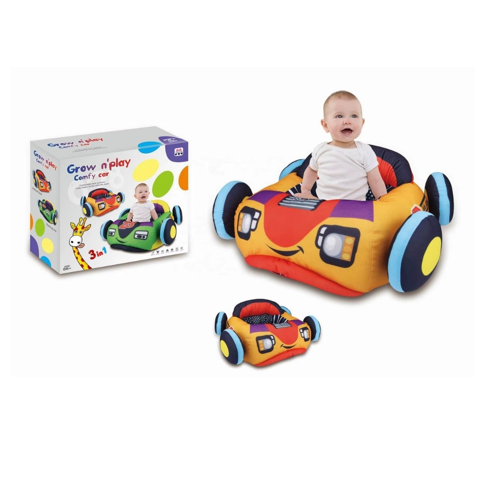 Asiento posicionador carrito amarillo