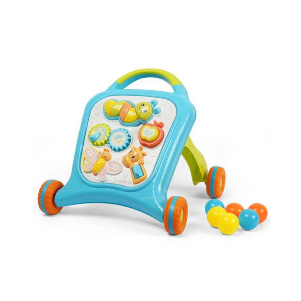 Caminador para bebé diseño gusanito musical