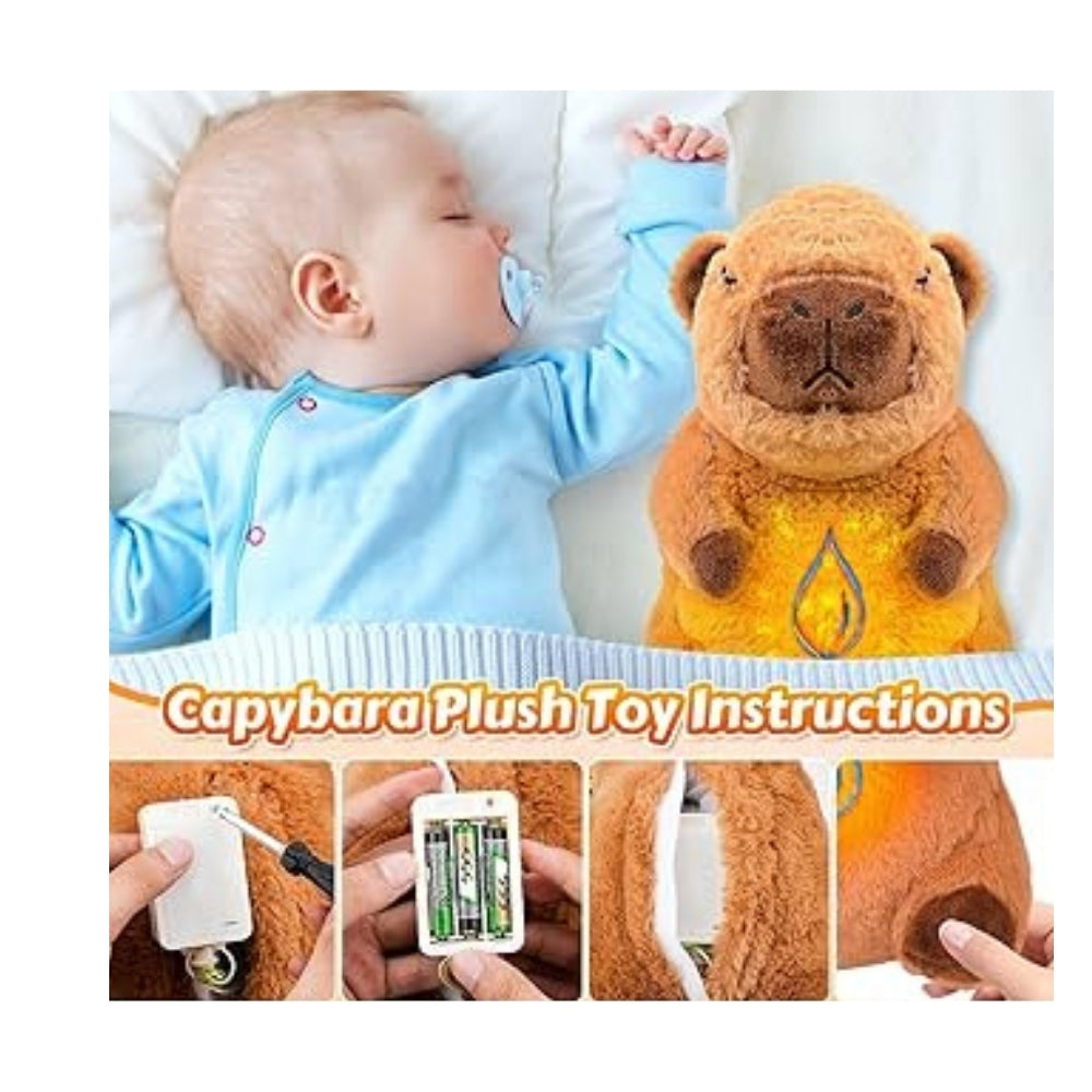 Capibara que respira