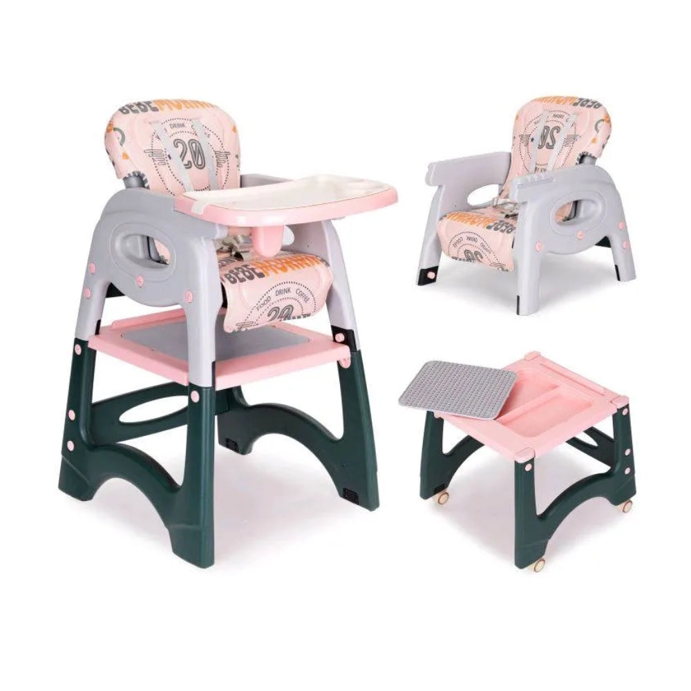 Comedor escritorio con mesa de legos 2 en 1 para niña