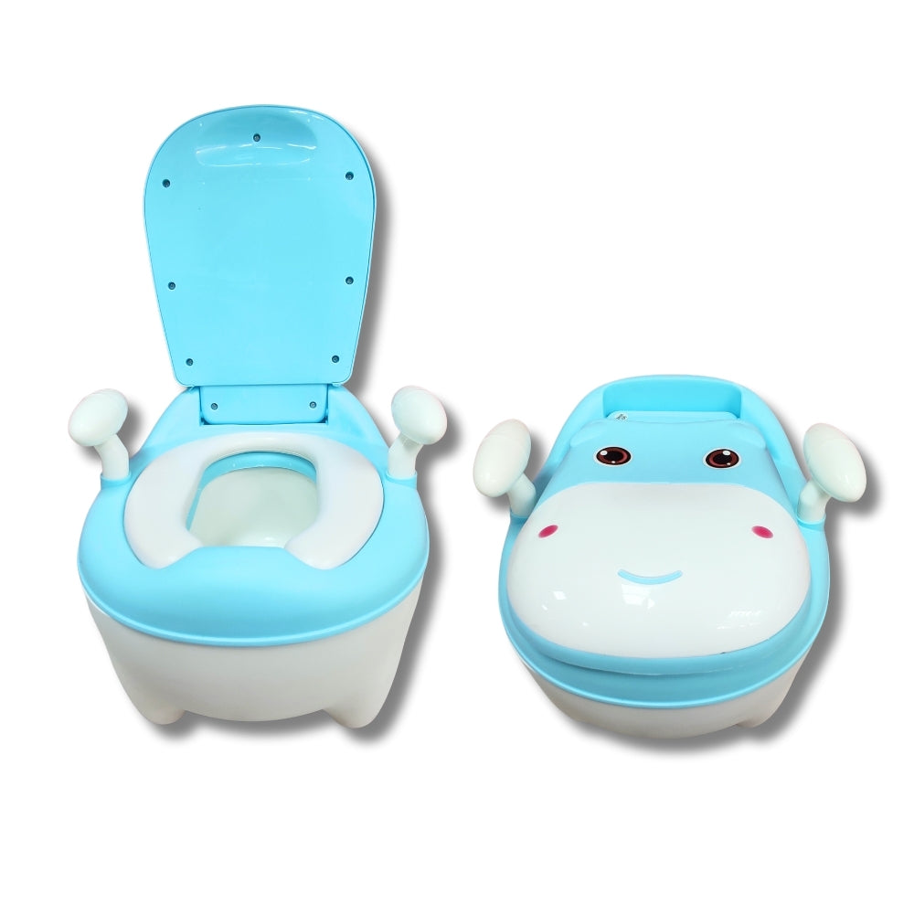 Bañito acolchado diseño hipopótamo