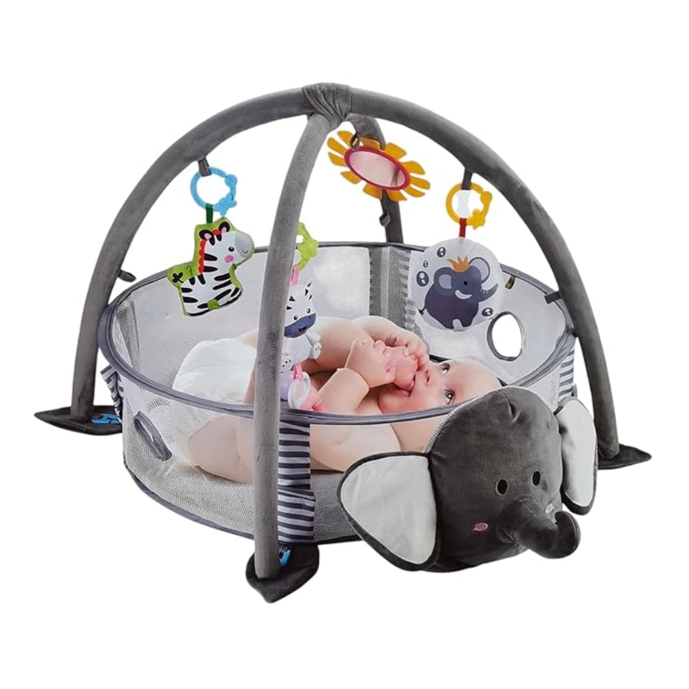 Gimnasio de estimulación 3 en 1 diseño elefante