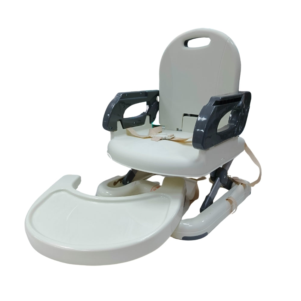 Comedor portatil plegable para silla de comedor gris