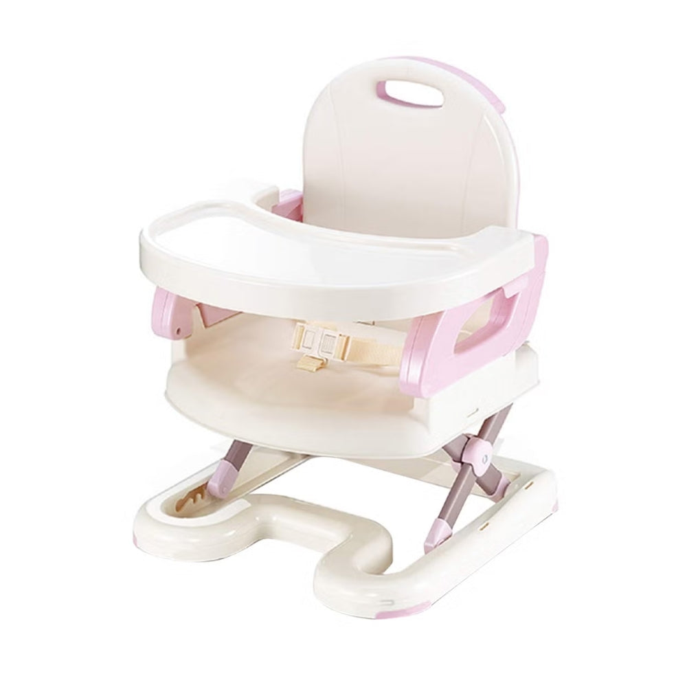 Comedor portatil plegable para silla de comedor rosa