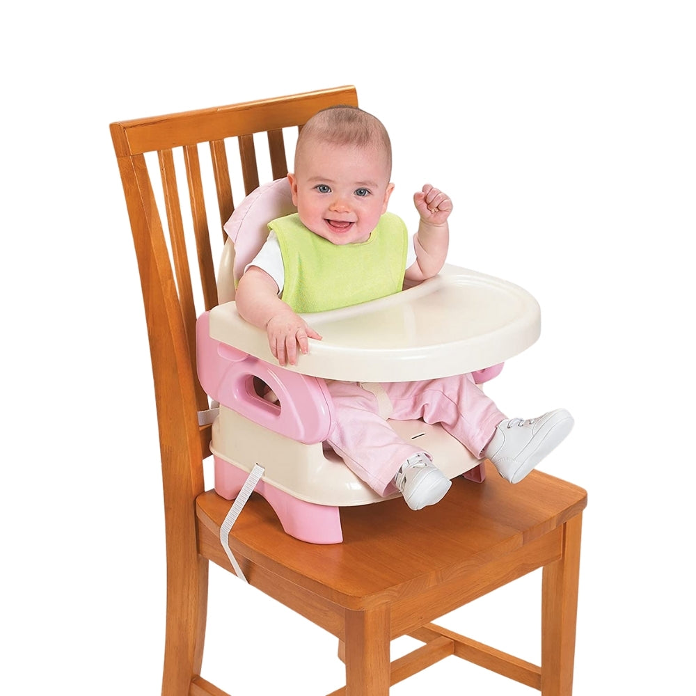 Comedor portatil plegable para silla de comedor rosa