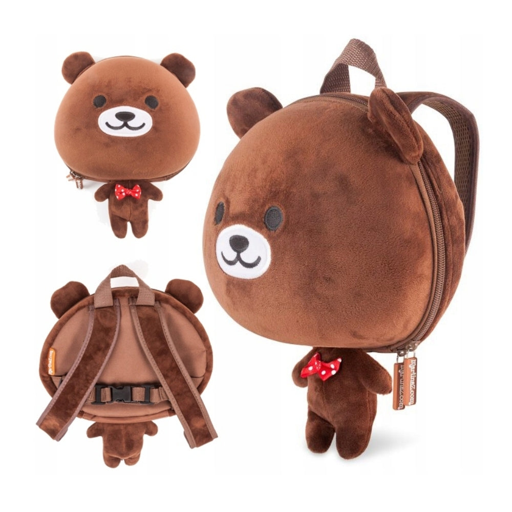 Mochila para niño de osito 3D