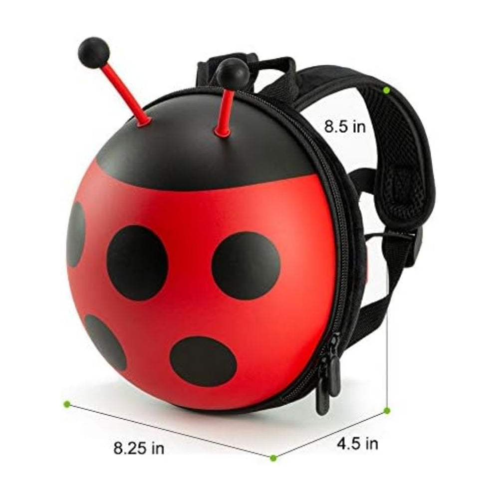 Mochila Infantil Para Niños Pequeños Unisex, Mariquita